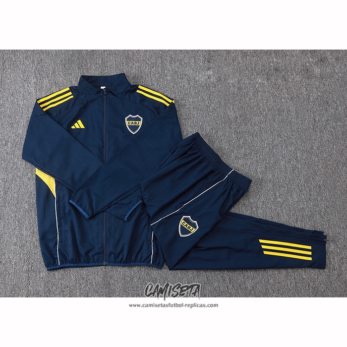 Chandal de Chaqueta del Boca Juniors 2025-2026 Nino Azul